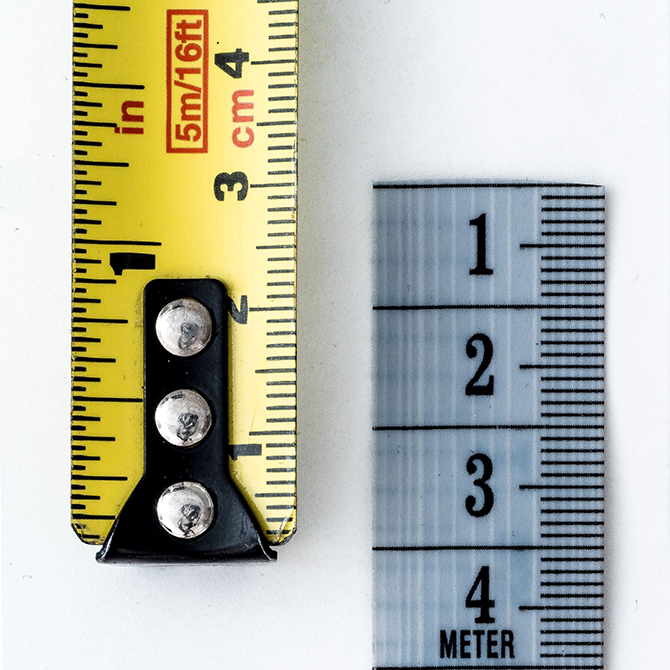Various measuring devices