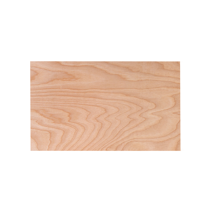 1/4" x 12" x 20" Birch Plywood 4-pack single piece top view